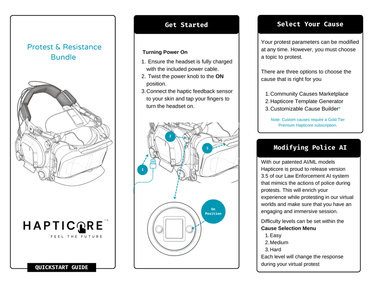 Design Fiction: Hapticore VR