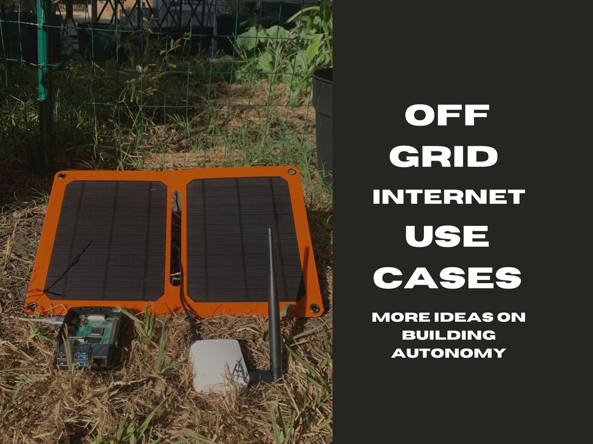 Off Grid Internet Use Cases